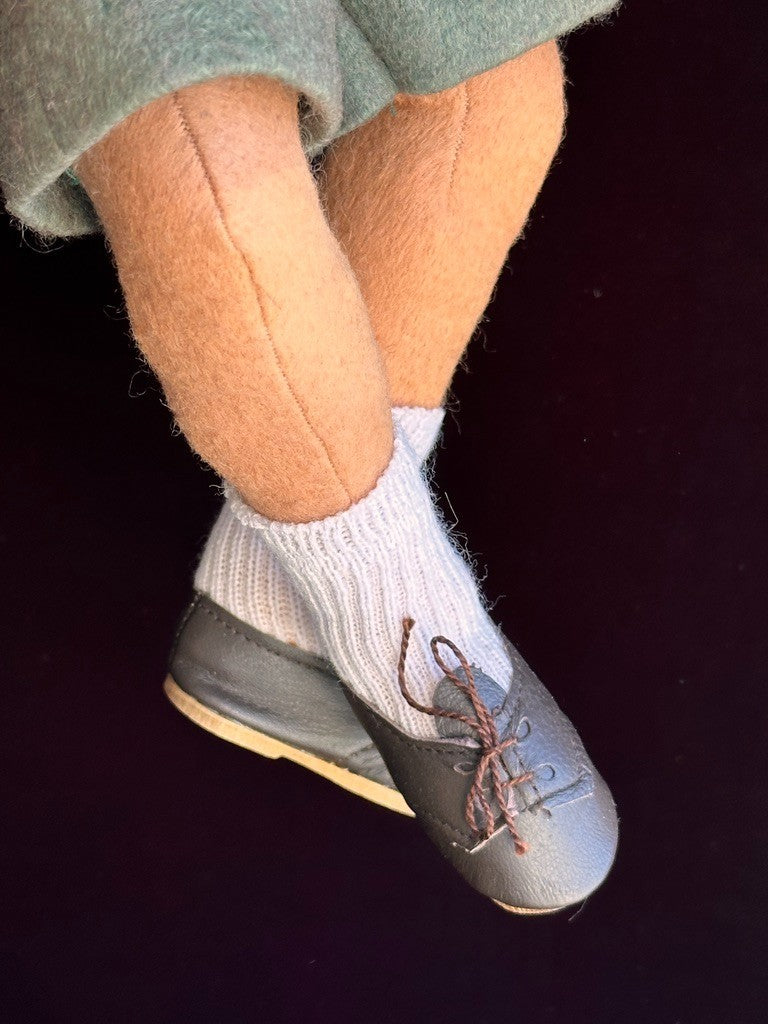 Collectible 18" Maggie lacono David Felt Cloth Boy Doll LE 25