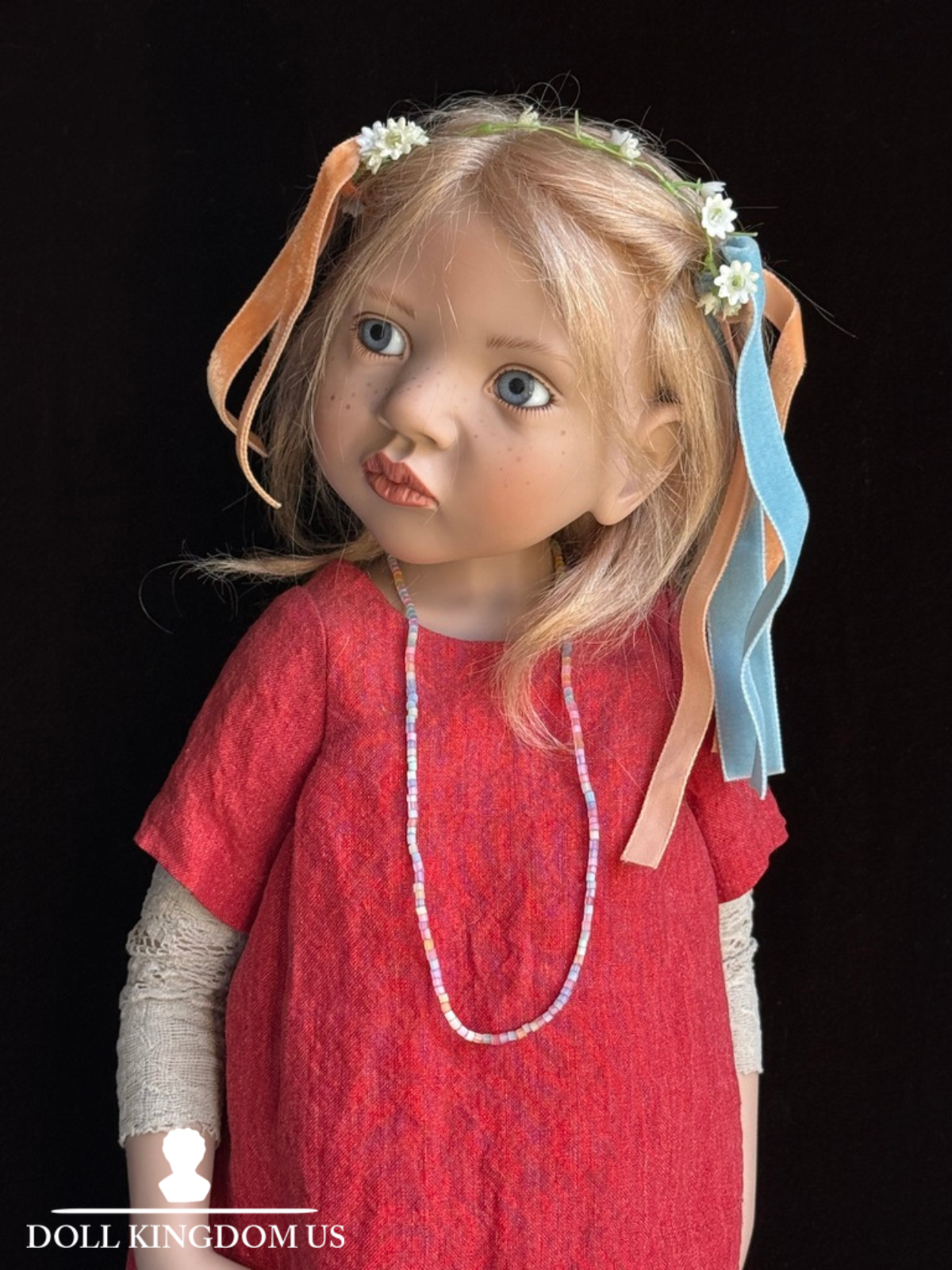 Rare Lifelike Zwergnase 22” Vinyl Irmi Doll 2005 LE 50 with Tag and Box
