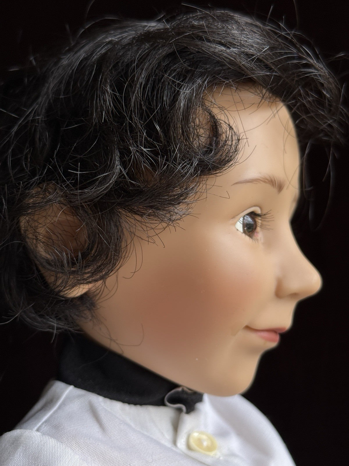 Collectible 21” Gotz All Vinyl Ludwig Boy Doll with Tag/Certificate LE 2000