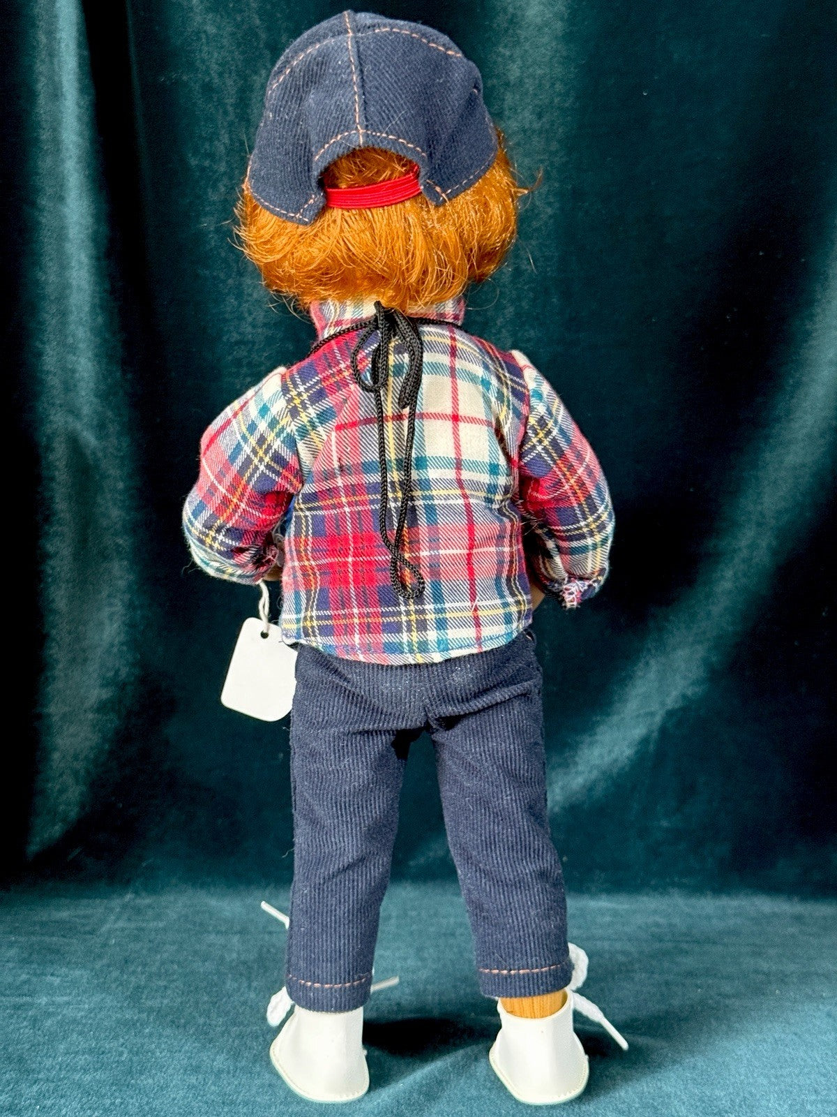White Balloon Sylvia Natterer Bye Bye Dolly 14” Boy Doll Box/Accessories/Tag