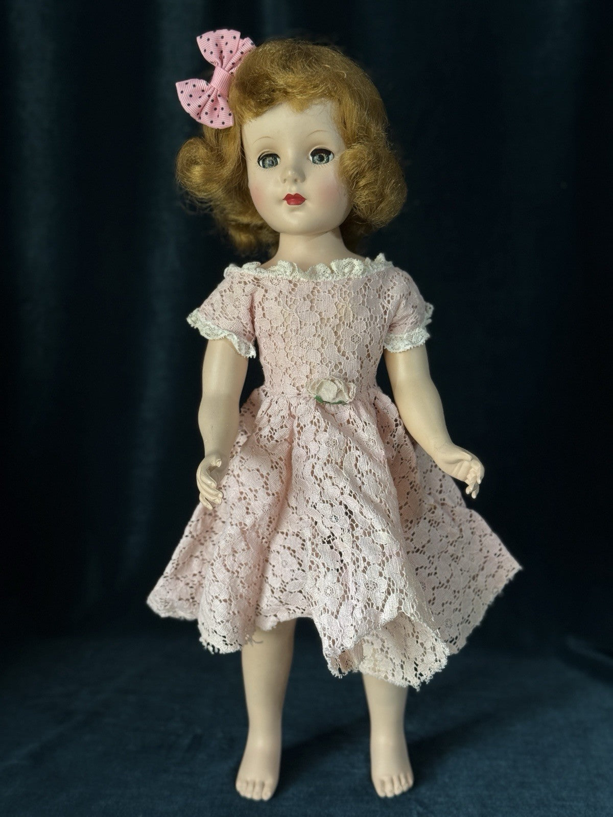 Lot Of 5 Vintage American Character Plastic 14”-23” Dolls For Project/Repair