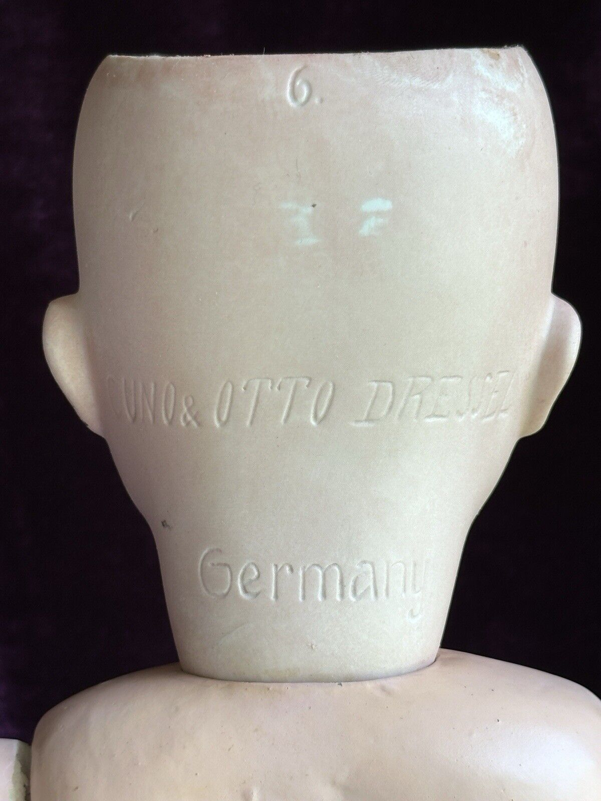 Antique German 25” Cuno Otto Dressel Mein Liebling Mold Bisque Head Doll