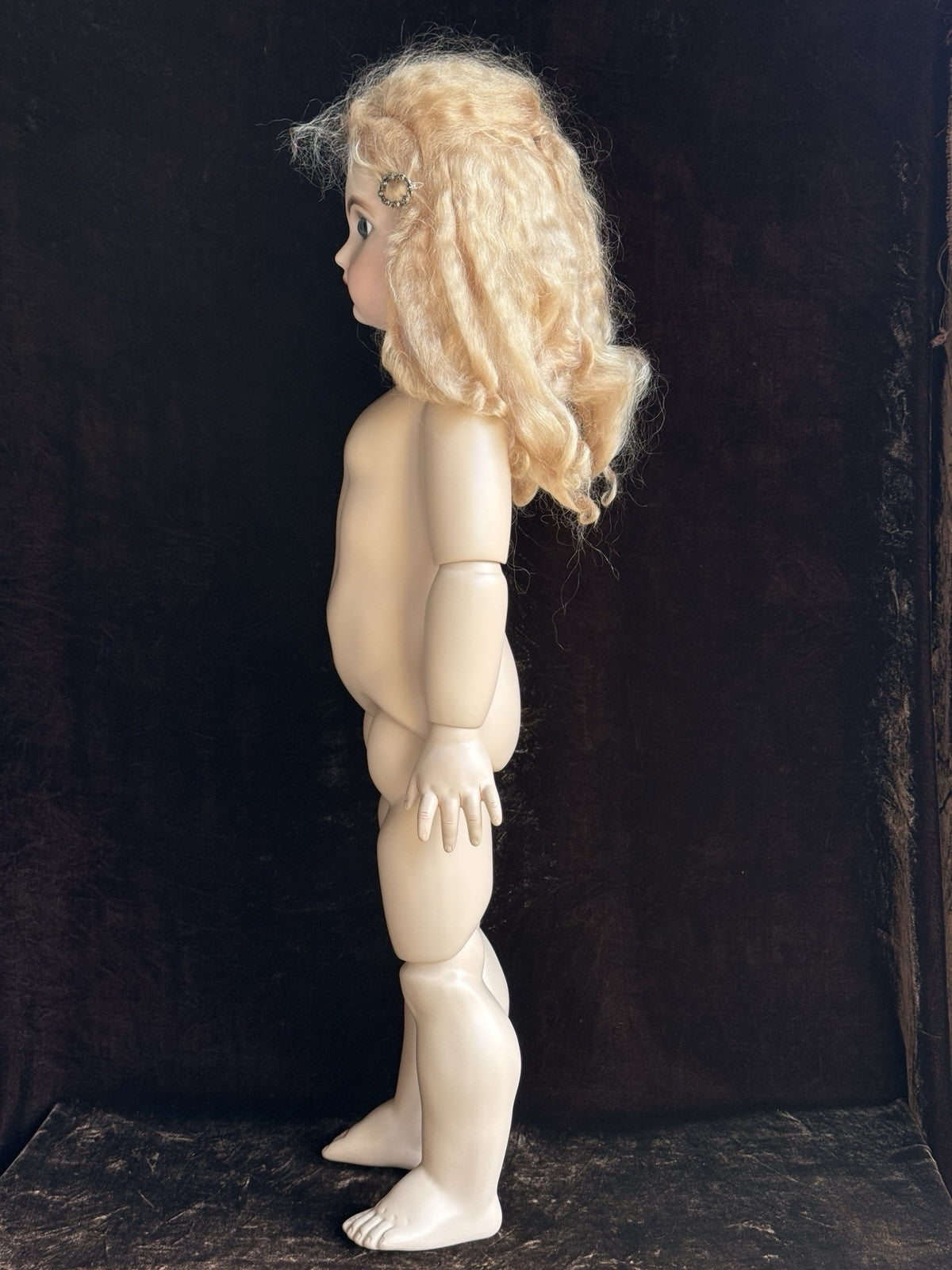 Colleen Phillips Porcelain Compo 30” Repro of Antique French Steiner A Doll