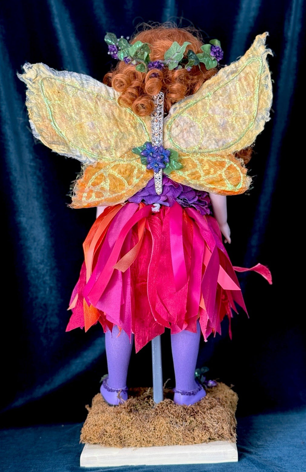 Vintage Reproduction of Linda Mason Porcelain 19” Doll “Tiffany” Artworks 1989