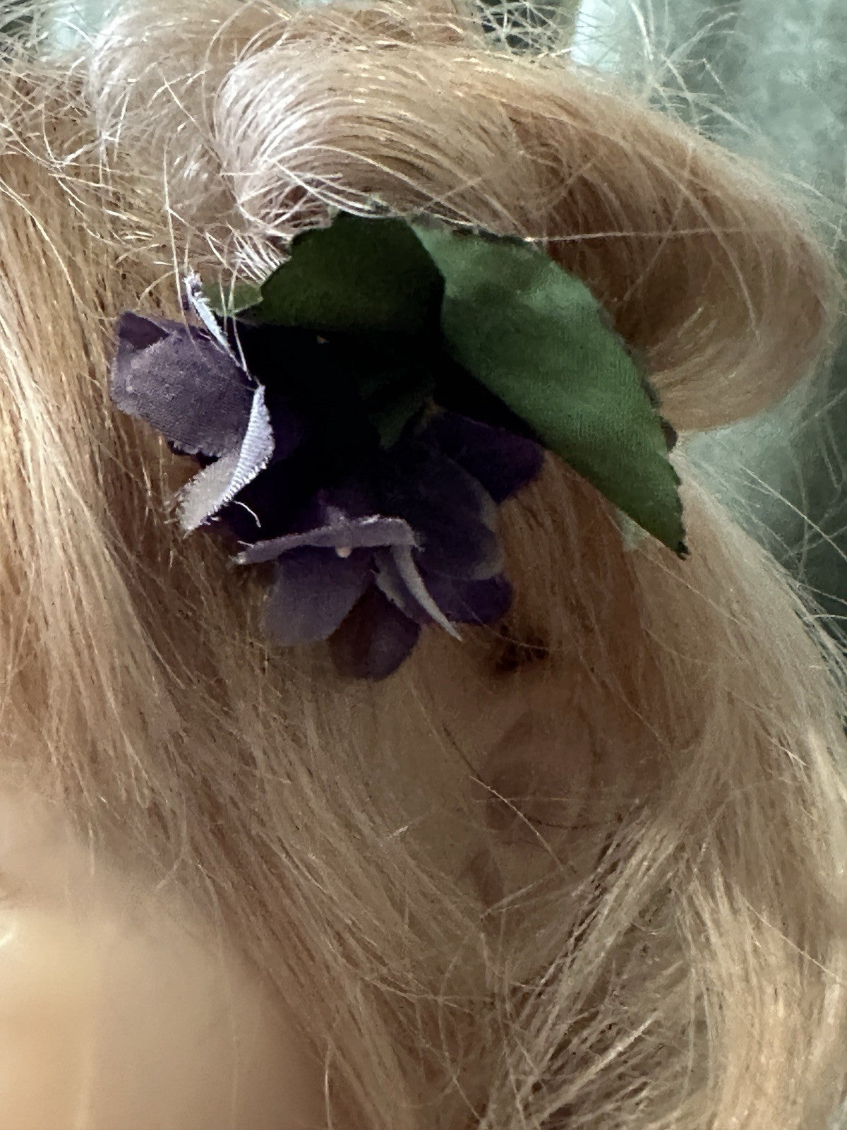 Collectible Artist Susan Krey Baby 29” Doll “Olivia” Wax Over Porcelain  LE 35