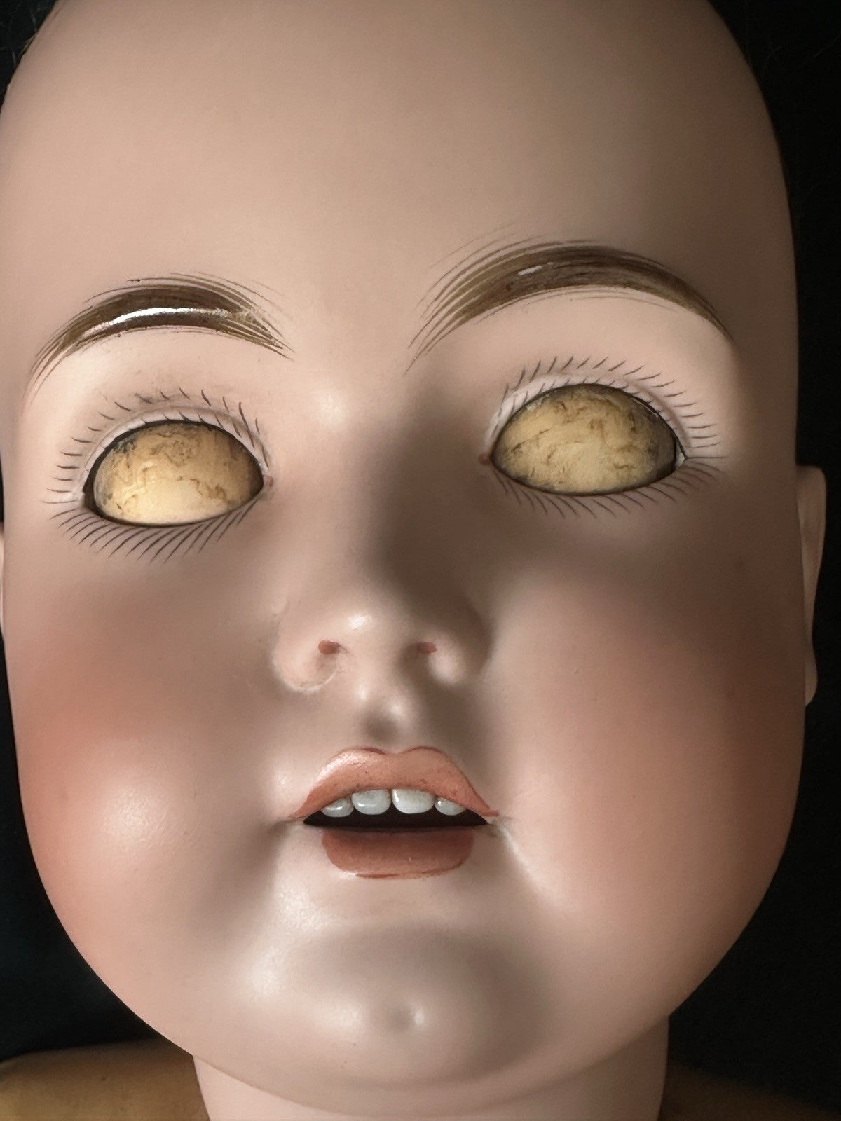 Antique JDK Kestner Mold 171 29” Doll Bisque Head Stamped Composition Body