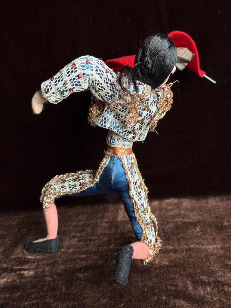 Vintage Collectible Spanish Roldan Klumpe Matador Bullfighter Doll
