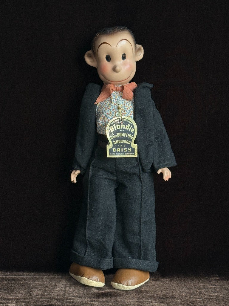 Vintage American Blondie Baby Dumpling Comic Character Dolls by Knickerbocker