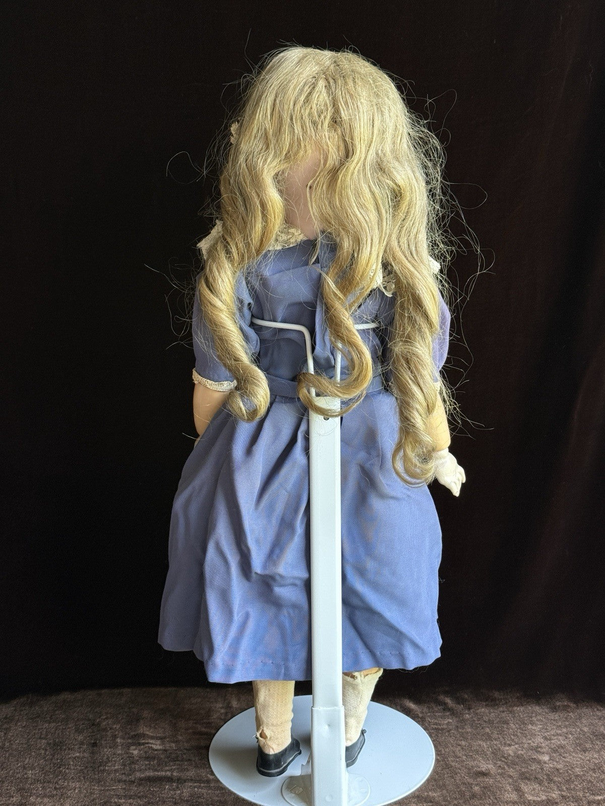 Antique German 22” Simon Halbig Dep 1079 Bisque Head Doll