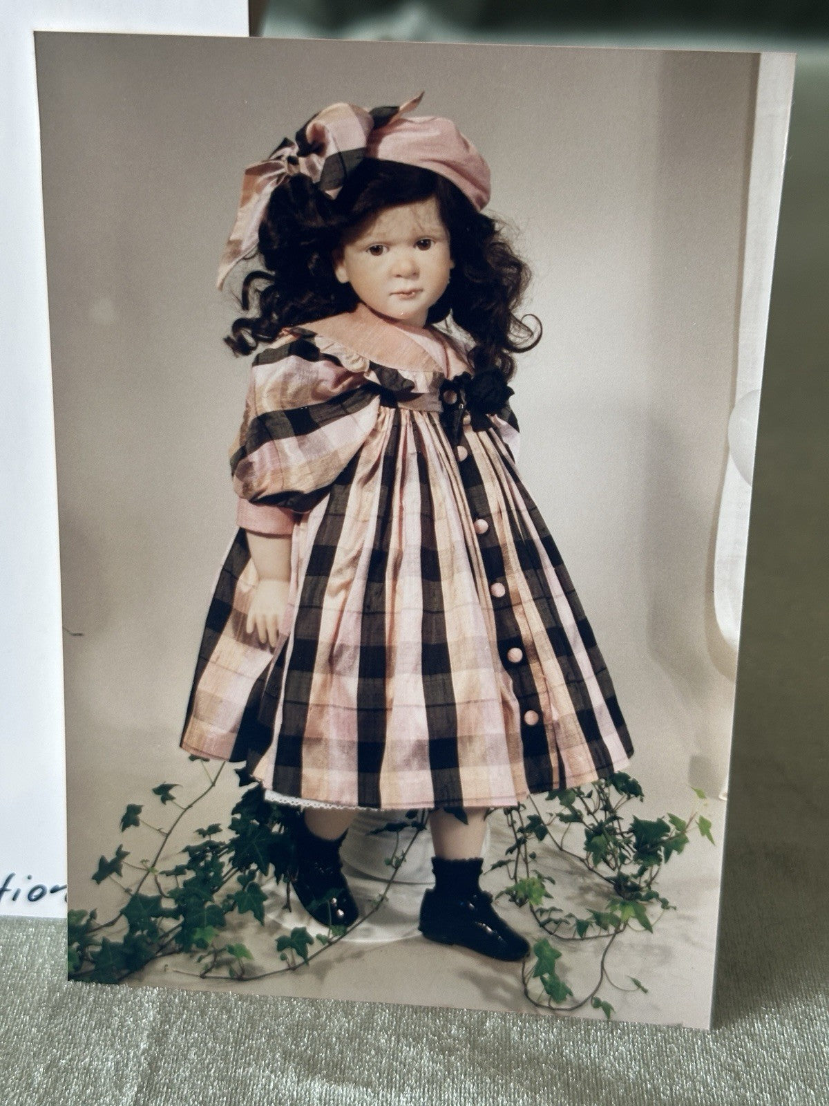 Collectible Artist 24” Porcelain Doll “Ruth” by Ruth Treffeisen LE 60 COA/Box