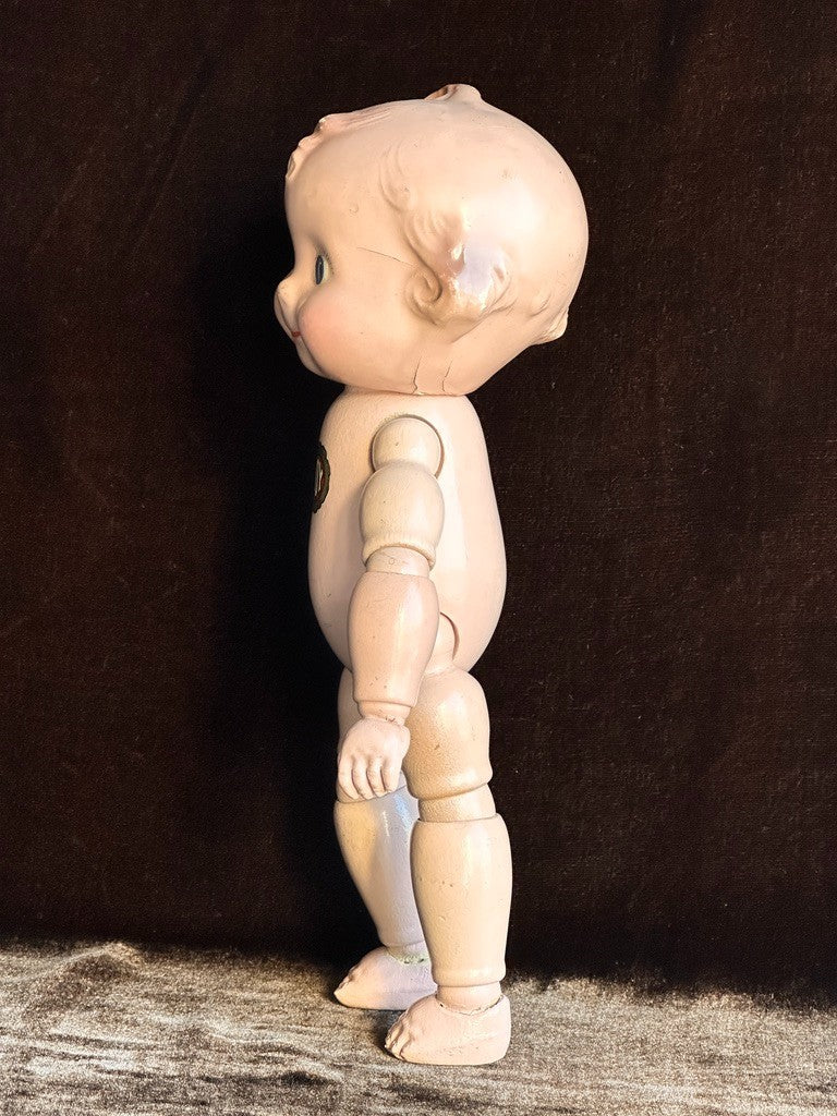Vintage 11" Cameo Kallus JOY Composition/Wood Doll