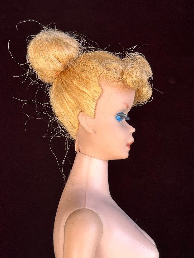 Early Mattel Vintage Blonde Ponytail Barbie Doll