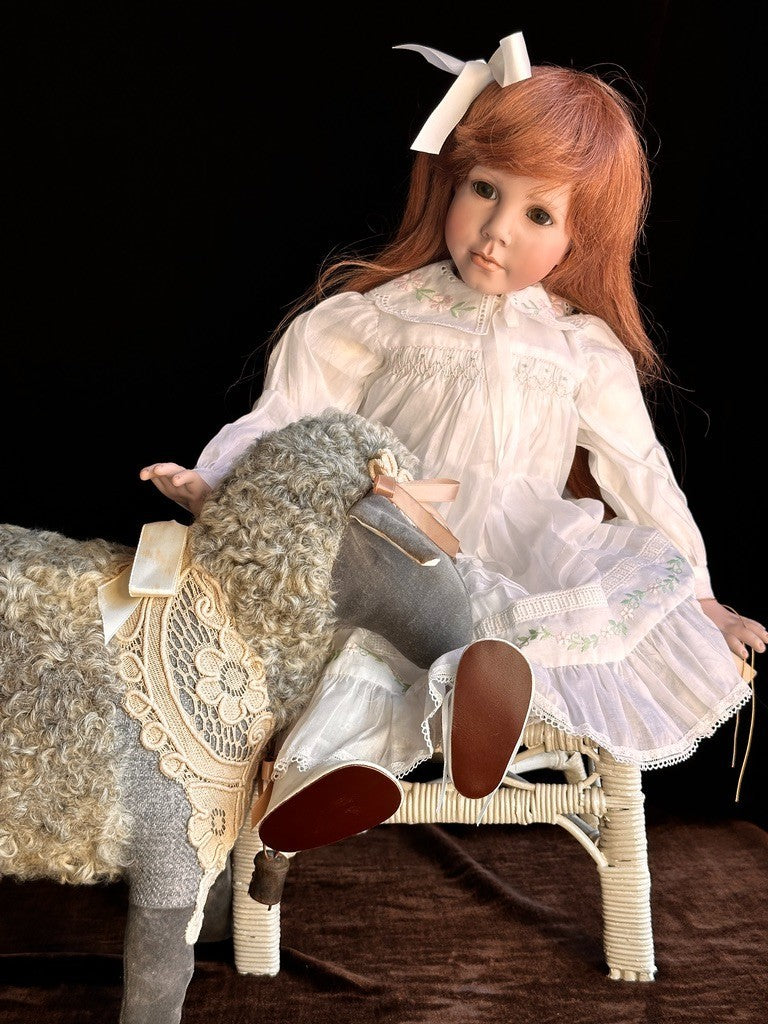 Collectible Porcelain 23.5" Linda Mason Originals Daniella Doll LE 100