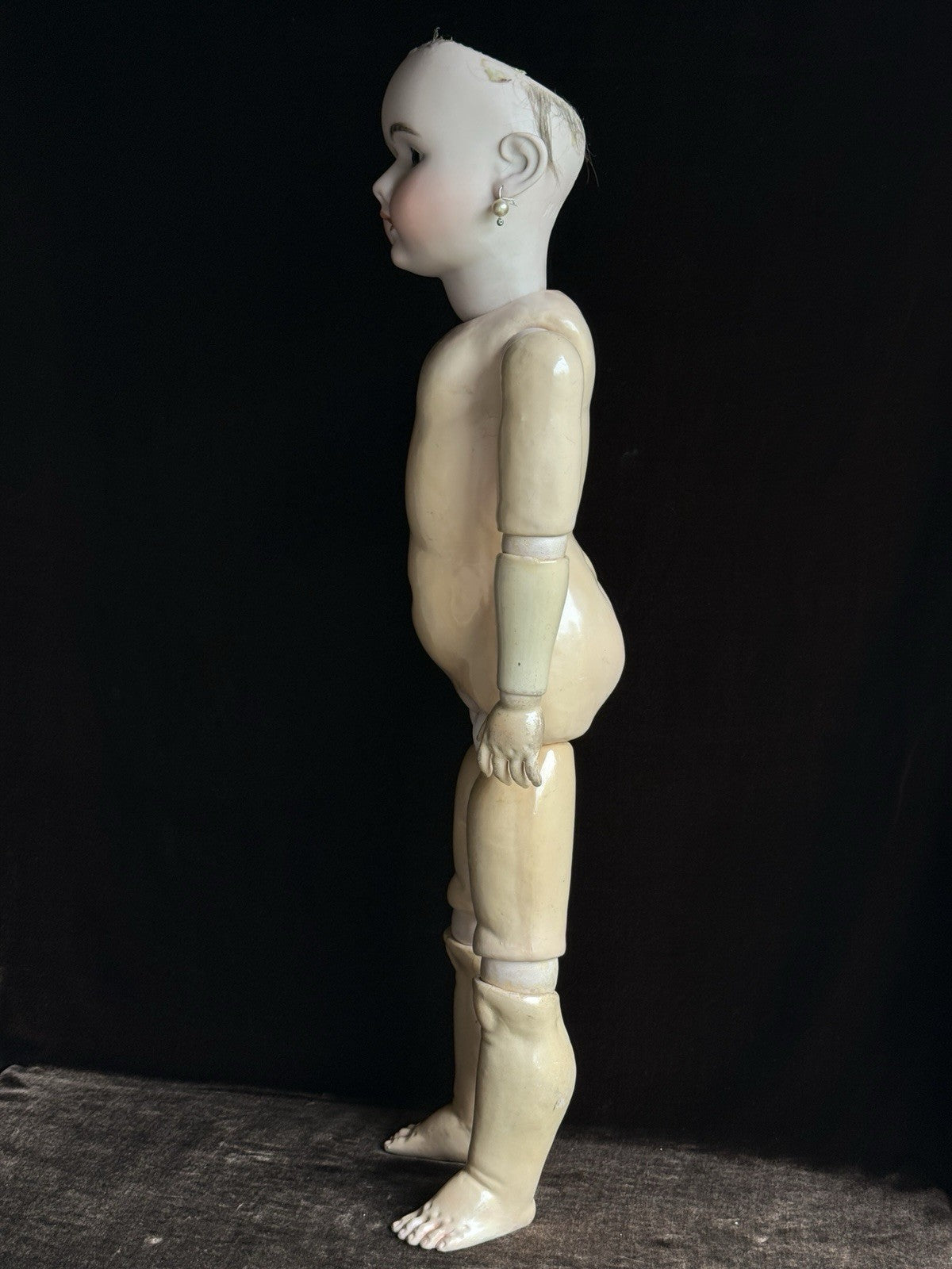 Antique German 30” Heinrich Handwerck 109 Dep Bisque Head Doll