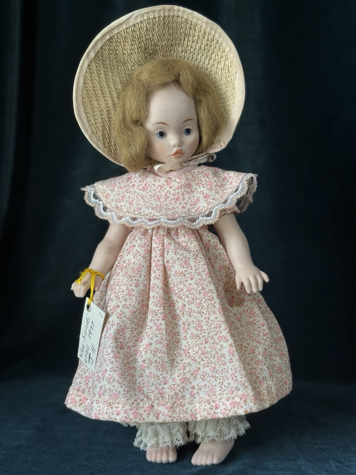 Lot Of 4 Artist Reproduction 10”, 11”, 12” and 13” Porcelain Dolls