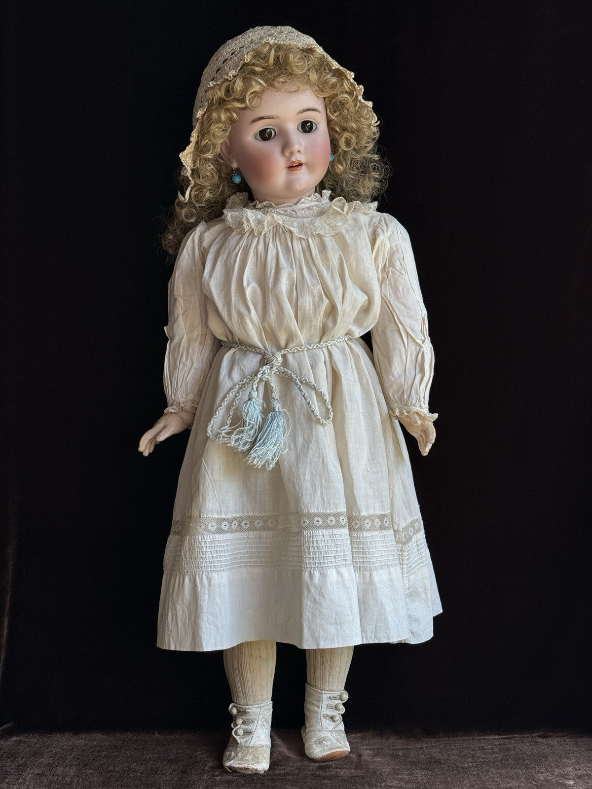Antique German 30” Heinrich Handwerck 109 Dep Bisque Head Doll