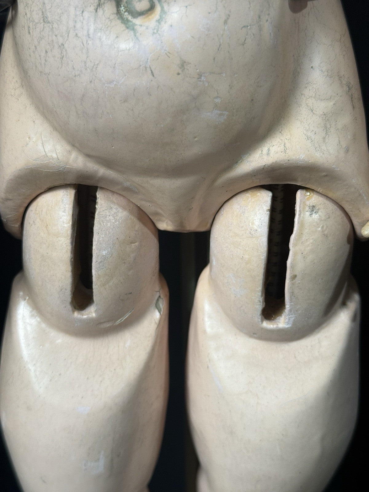 Antique German Walkure 30” Doll Bisque Head Composition Body