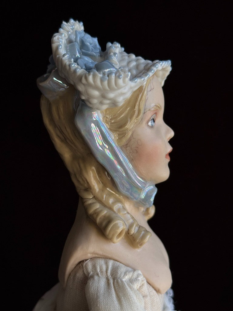 OOAK Collectible 13.5" Kathy Redmond Porcelain Girl Doll