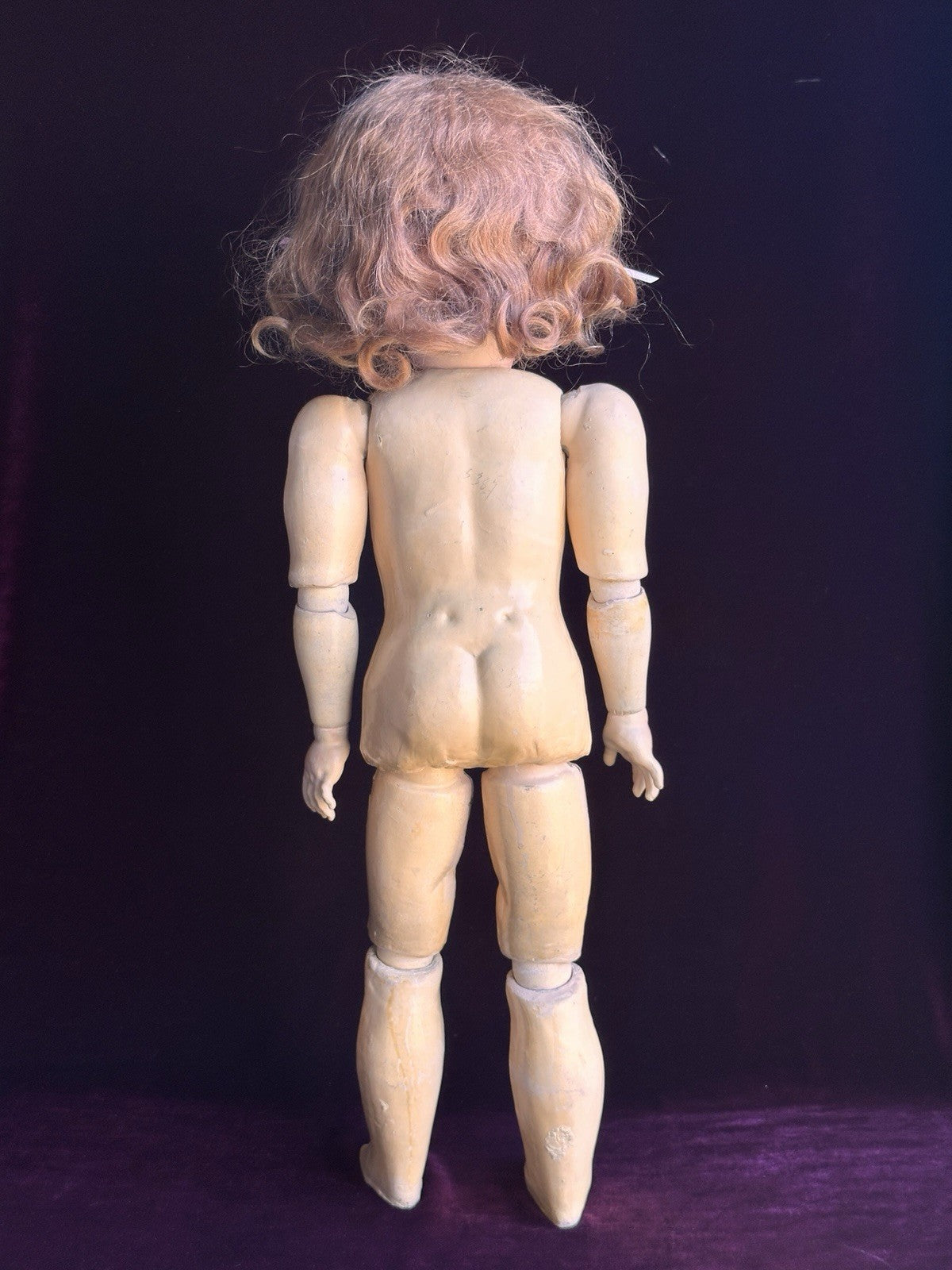 Antique German 23” Gans & Seyfarth Bisque Head Doll