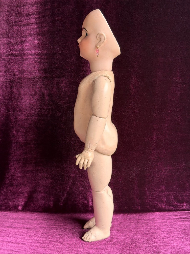 Antique French 22” Tete Jumeau 1907 Bisque Head Doll