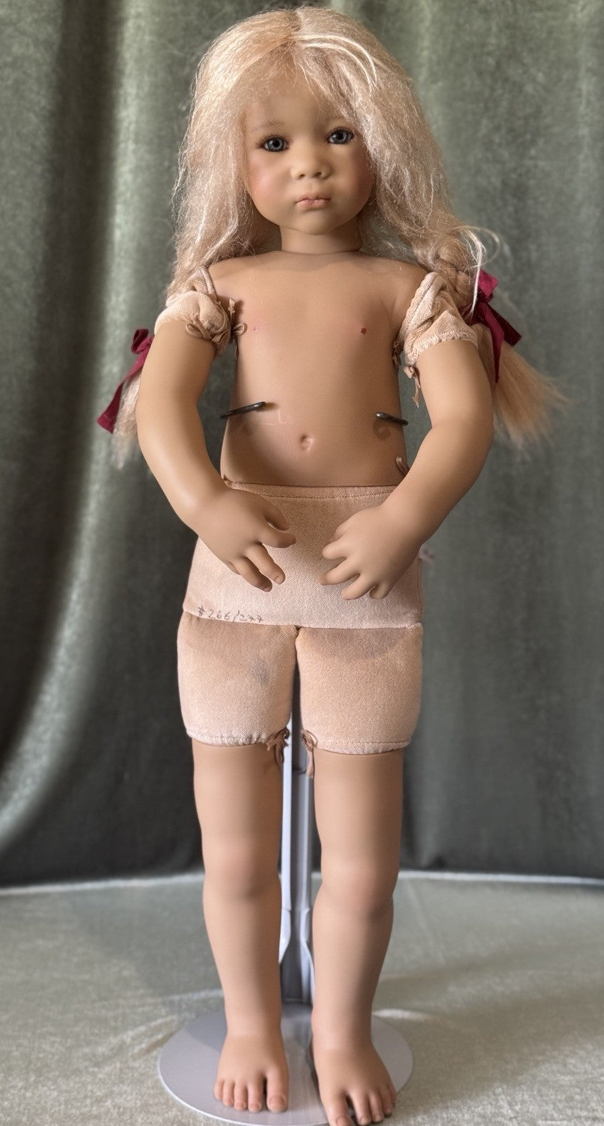 Collectible Vinyl Annette Himstedt 32” Doll “Mascha” Limited Edition 277