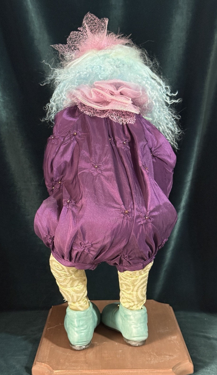 Artist Cynthia Baron Porcelain Jester Clown Mold “Kukla Klown” 18” Doll