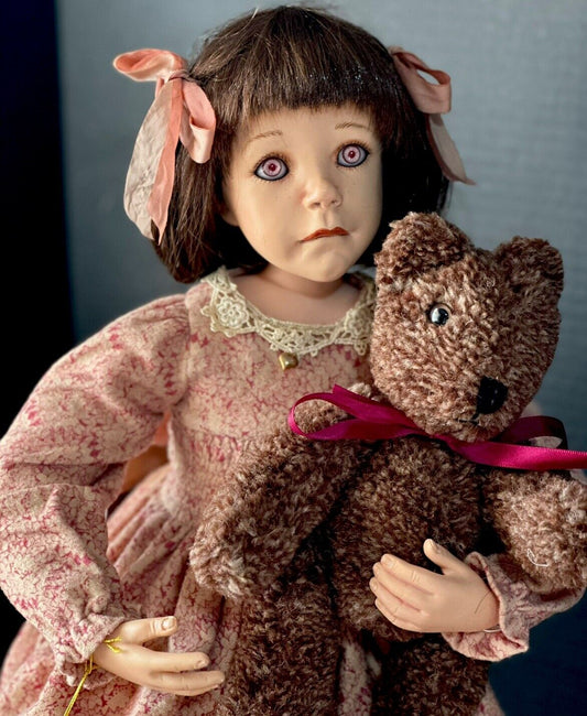 Collectible Porcelain Doll “Beth" By Jane Bradbury