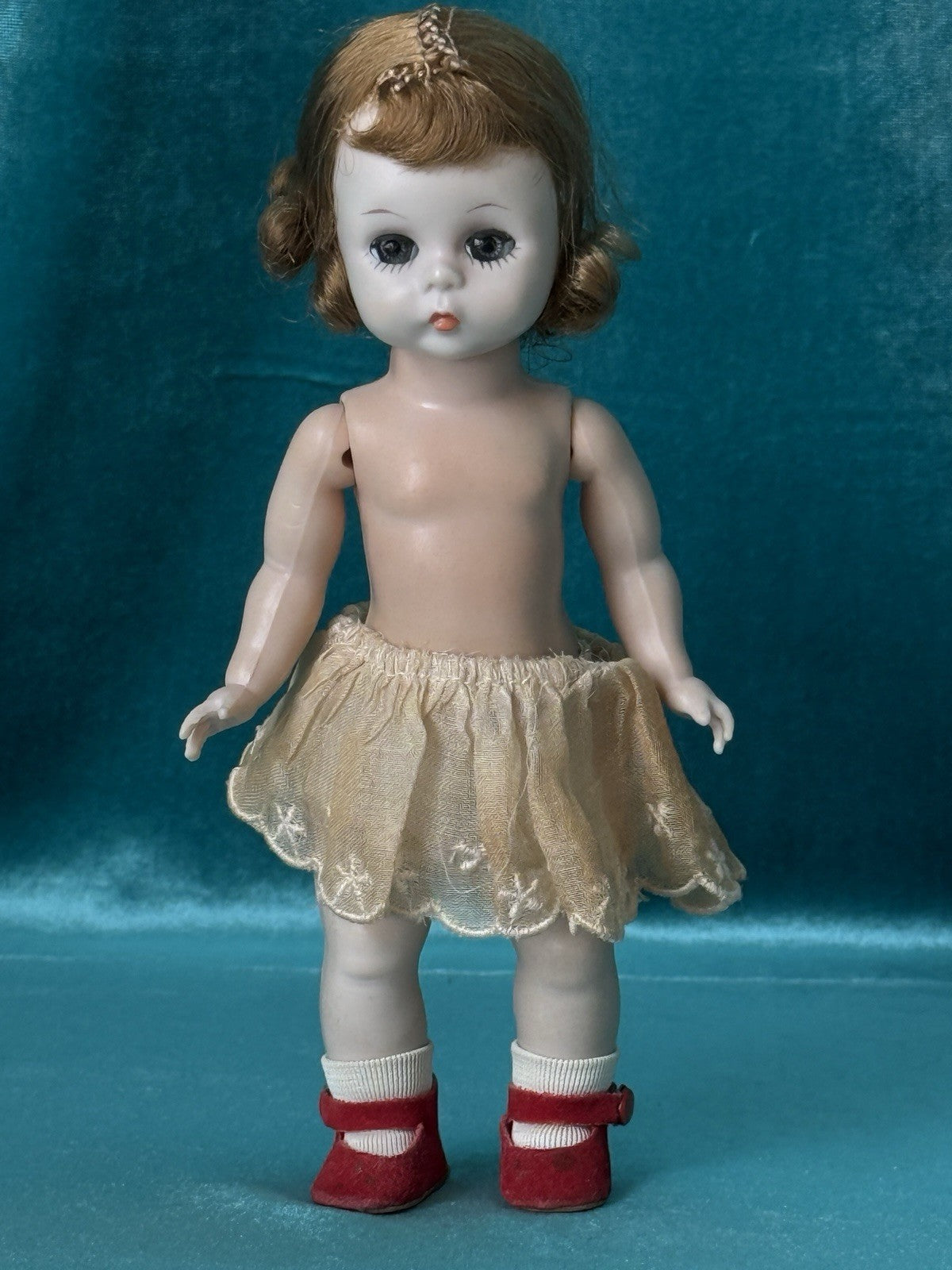 Vintage Madame Alexander WENDY Spectator Sports #578BK Tagged Outfit Walker Doll