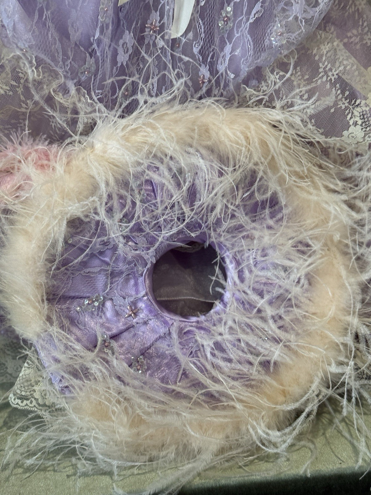 Collectible Large 42” Porcelain Doll “Sterling ” by Rustie LE 1000 COA/Stand/Tag