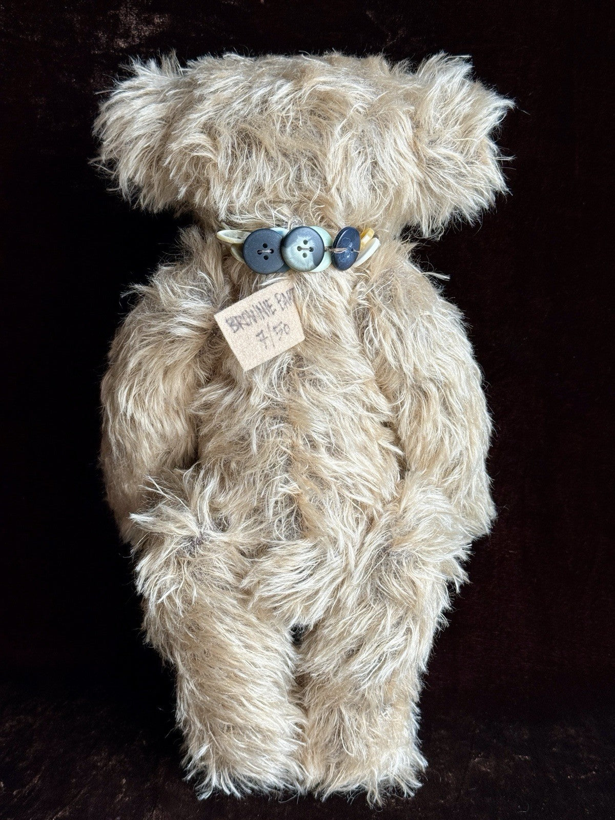 Vintage Collectible 1990s A Penny Artist Teddy Bear Limited Edition 50 Handmade