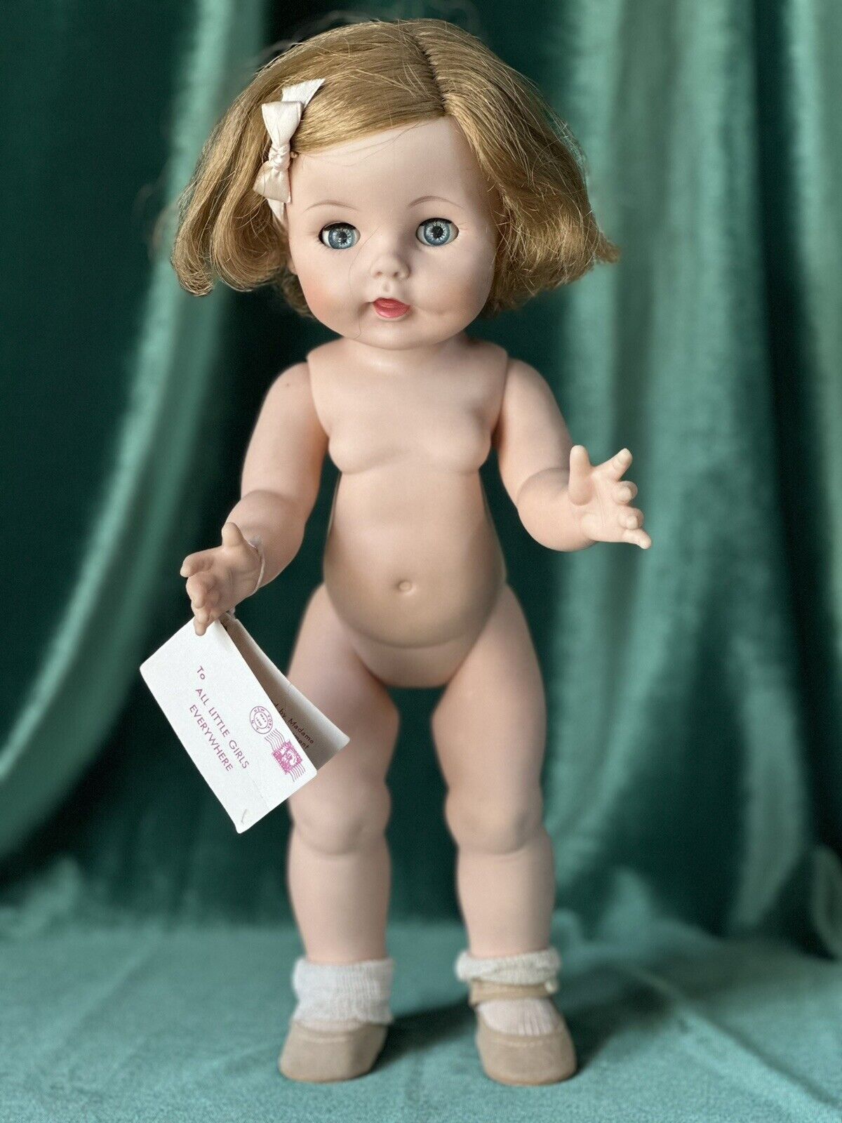All Original Vintage 1960’s Madame Alexander Caroline Kennedy 15” Doll