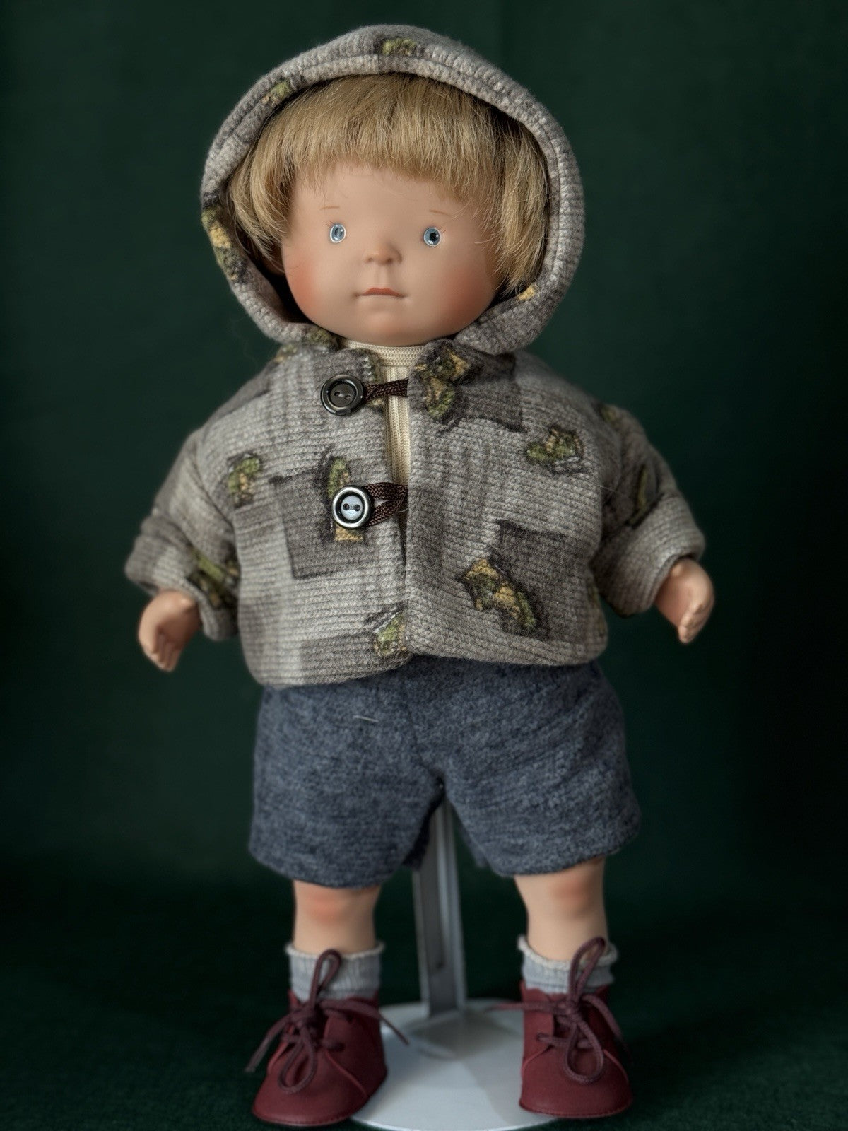 Collectible Vinyl Molly Micky Joe White Baloon 13” doll by Marie-Luise Schulz