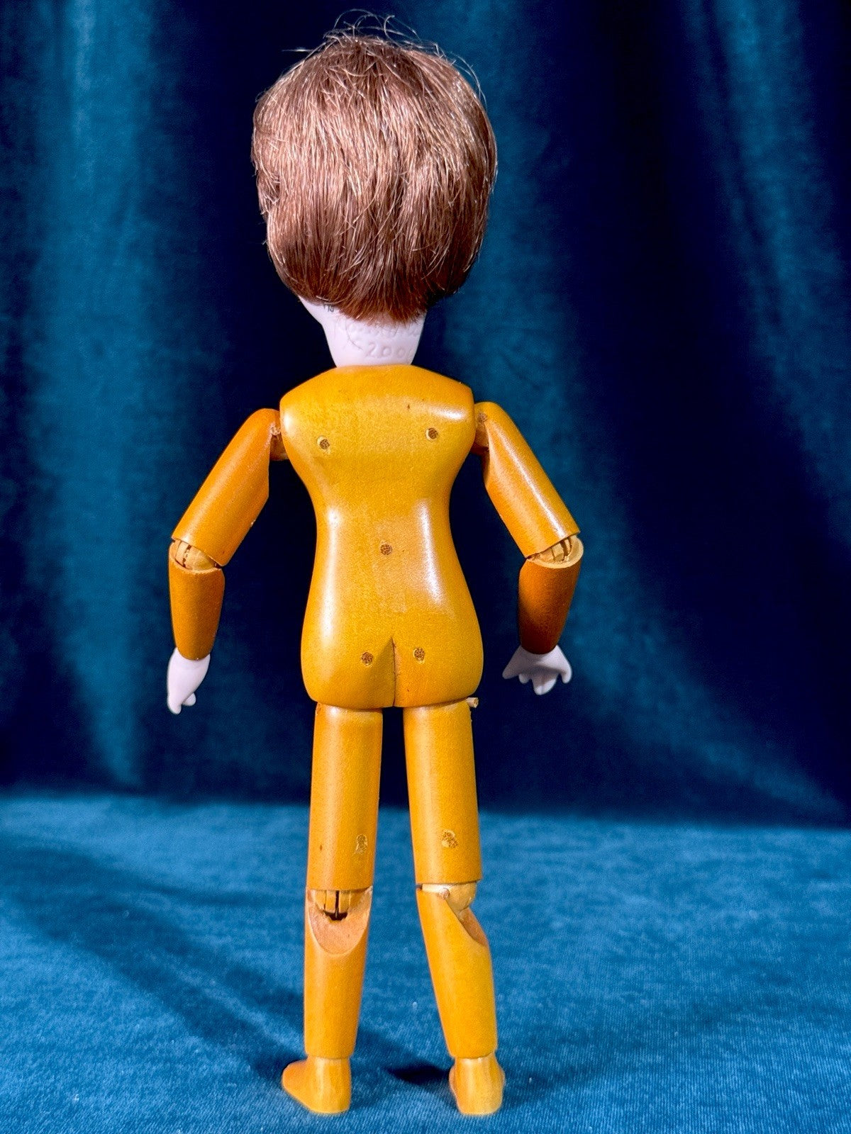 MIB Wendy Lawton “Peter Pan In Kensington Garden” Wood 9” Doll LE 75 Box/COA/Tag