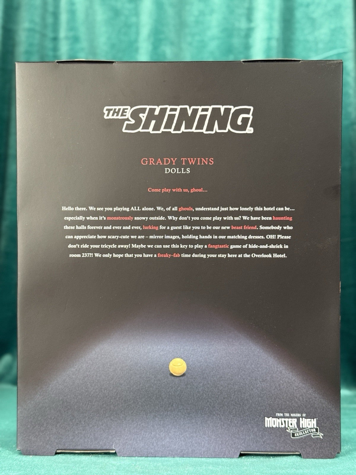 NRFB Monster High Skullector The Shining Grady Twins BJD Dolls