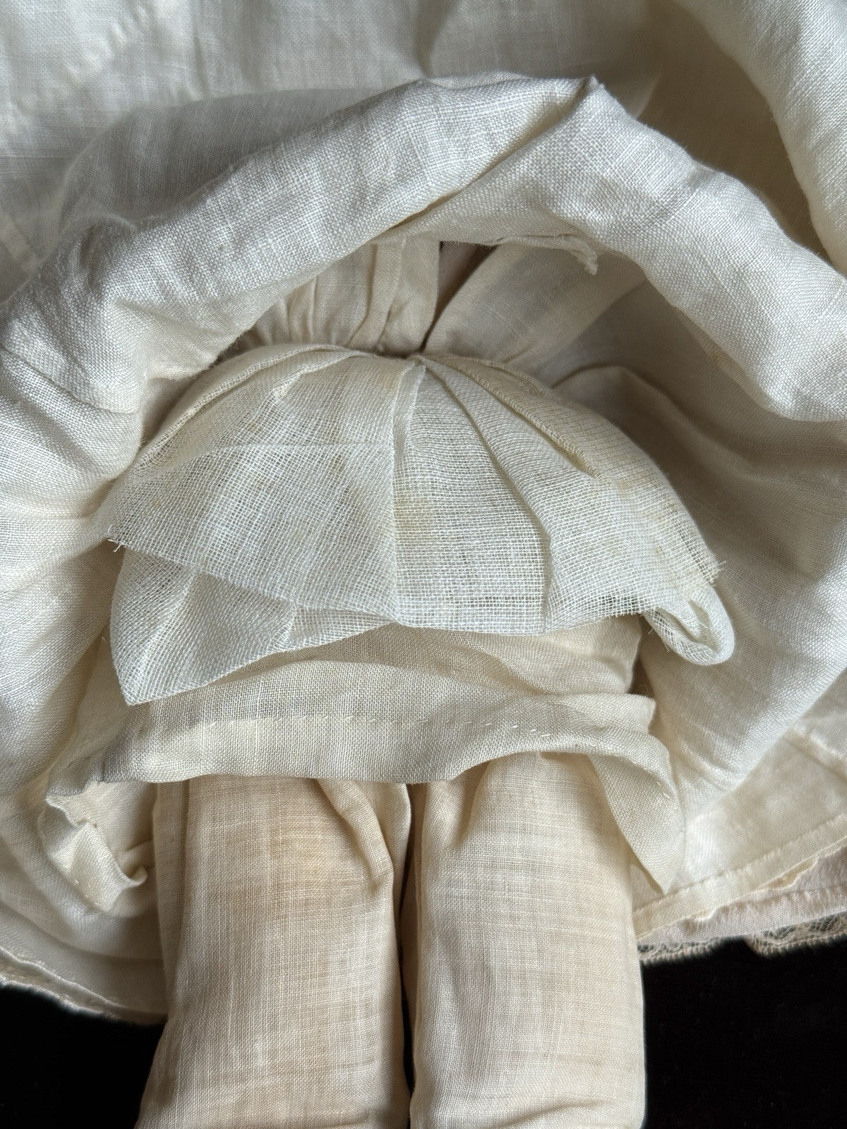 Antique German ABG (?) 11.5” Bisque Head Parian Fashion Doll