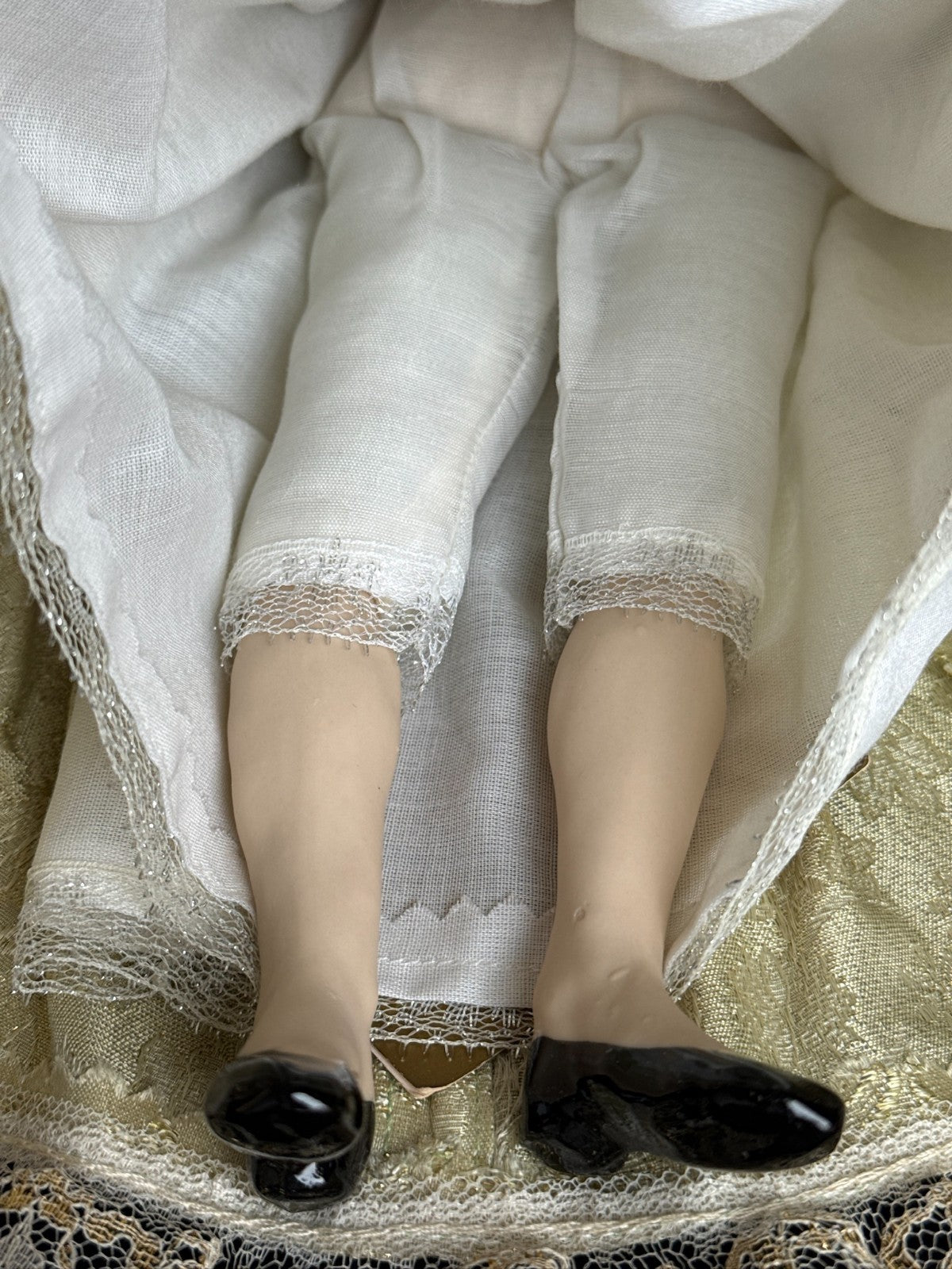 OOAK Collectible 14.5" Kathy Redmond Carlotta Porcelain Character Doll