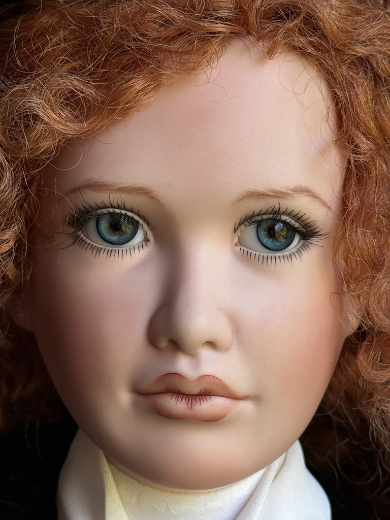 Rare Lifelike 33" Artists Angela Barker Porcelain Doll Davina New Tag COA LE 15