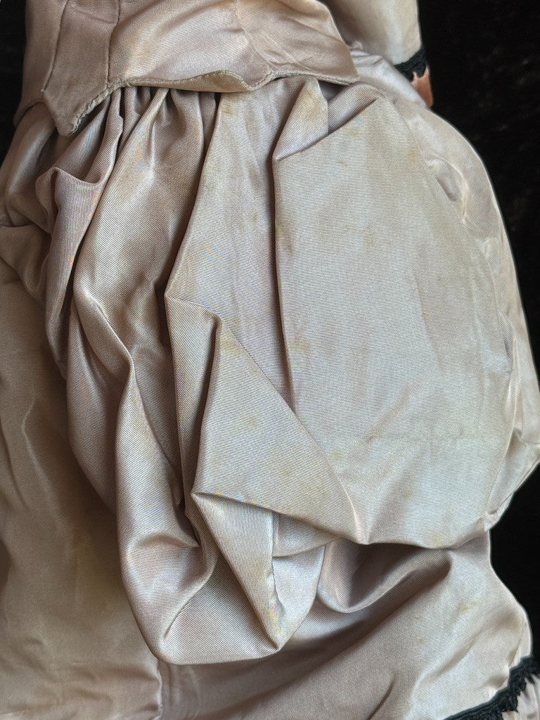 Vintage 18” Reproduction of Antique French Rohmer Glazed Porcelain Fashion Doll