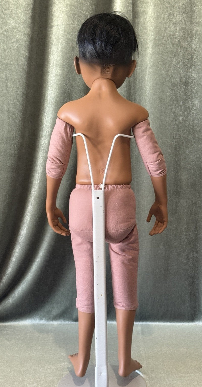 Rare Collectible German Gotz Artist Philip Heath Vinyl 31.5” Doll “Rash” Tag/COA