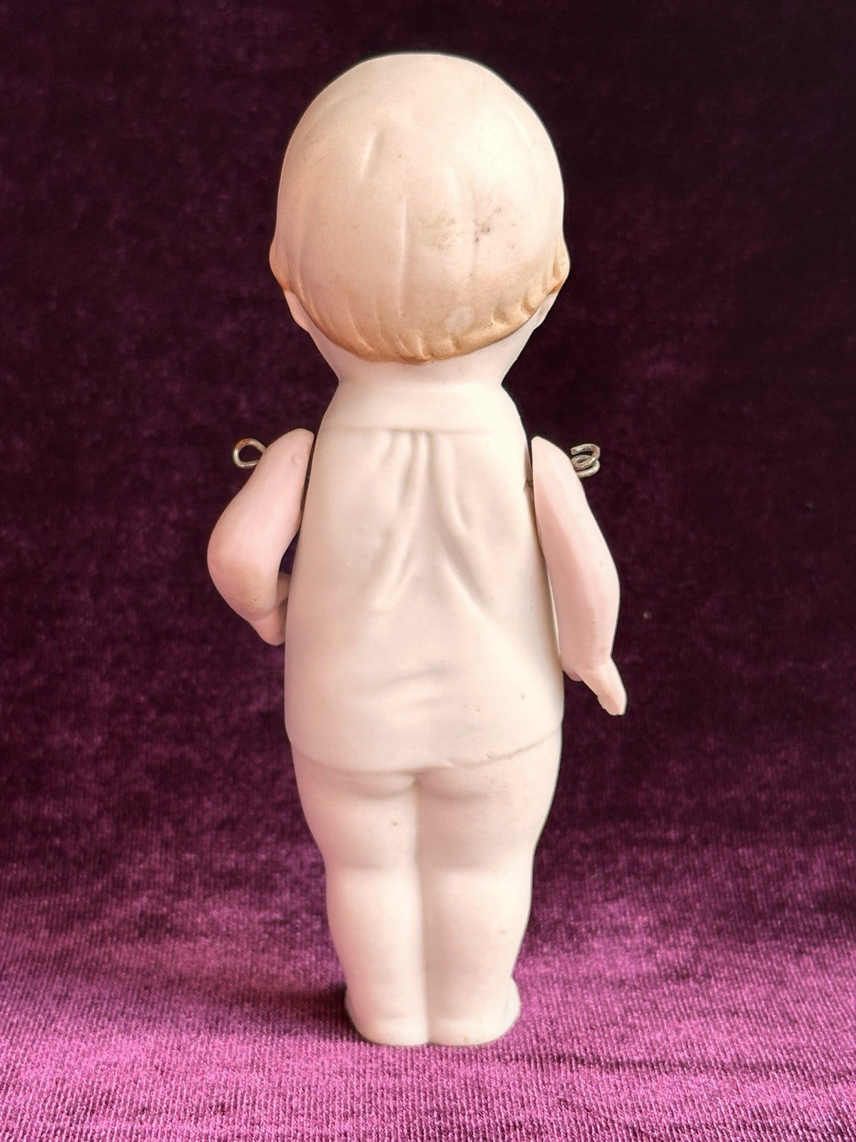 Rare Antique German 5” Baby Bud Style All Bisque Googly Girl Doll