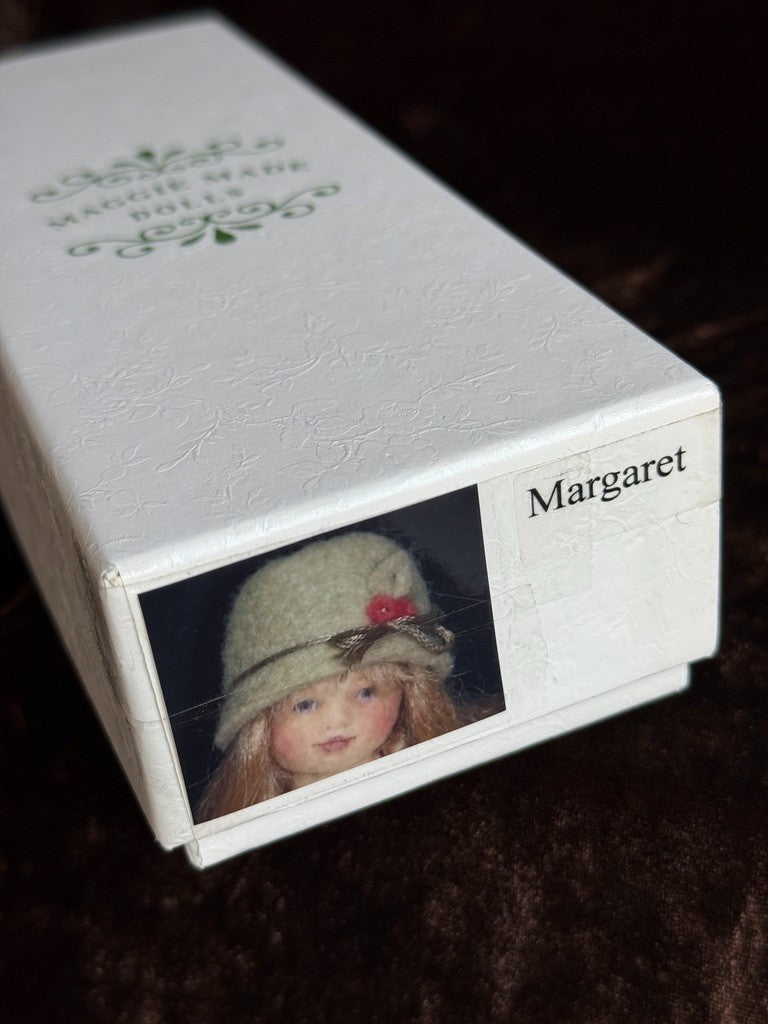 Collectible Maggie lacono 7" Margaret Doll New in Box with UFDC Souvenir Pin