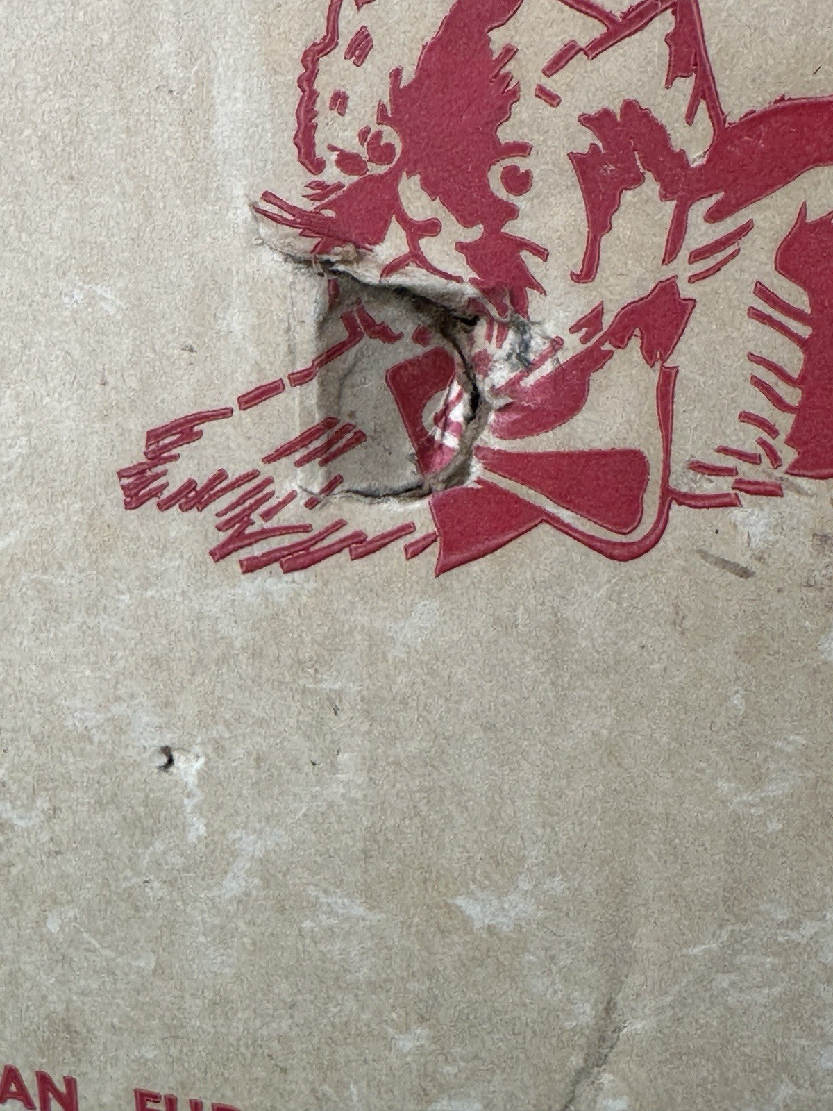 Vintage 1950’s  Stuffed Poodle Dog By Metropolitan Fur Toy Company Original Box