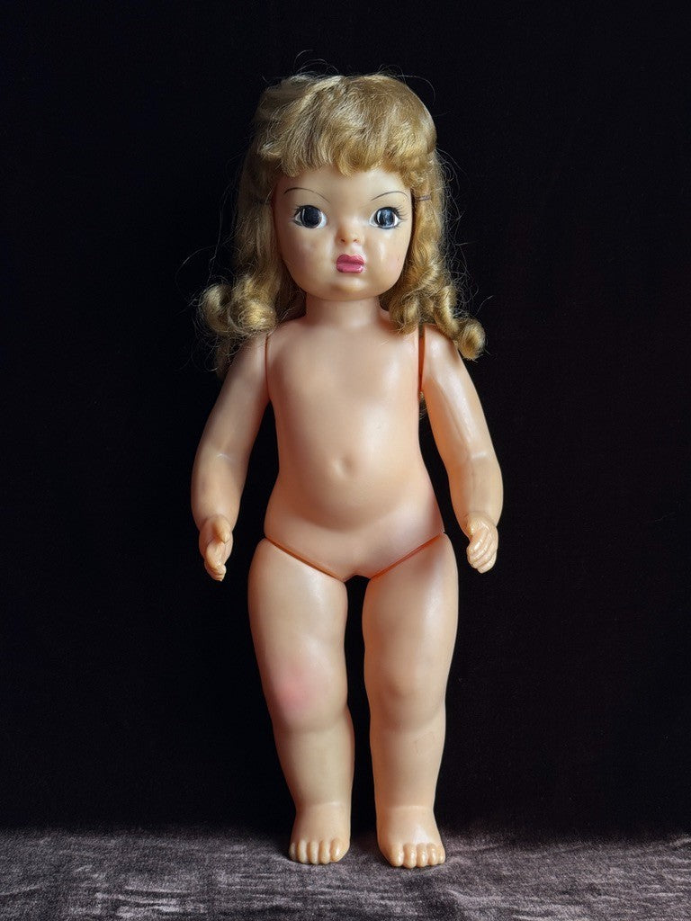 Vintage Terri Lee Plastic Doll with Multiple Outfits