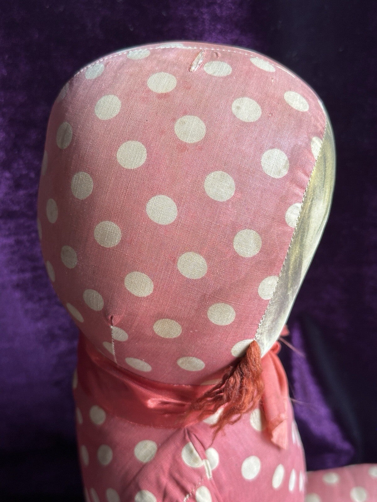 Rare Large 22” Georgene Averill Maud Tousey Fangel Cloth Doll