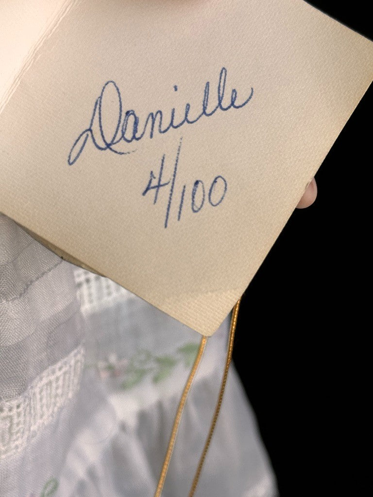 Collectible Porcelain 23.5" Linda Mason Originals Daniella Doll LE 100