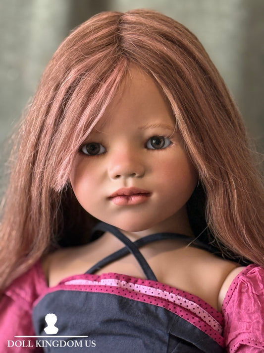 Vinyl Annette Himstedt 37” Ball Jointed Doll “Ajescha” LE 377 Box/COA