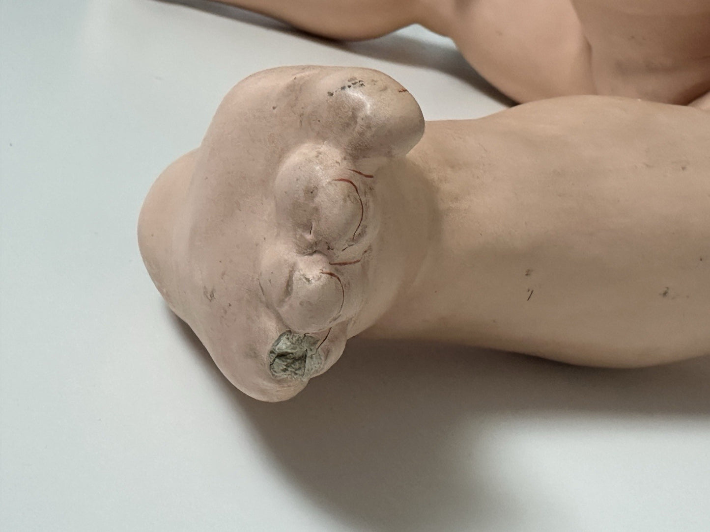 Large 26” Antique German Armand Marseille Mold 990 A 16 M Bisque Baby Doll