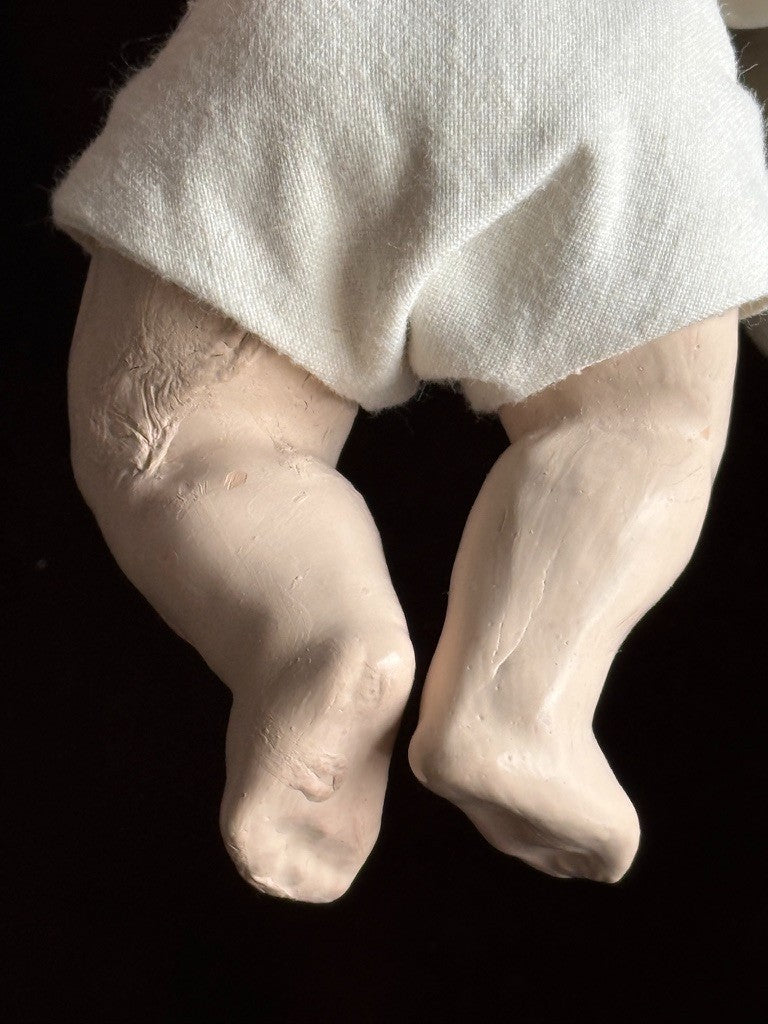 OOAK Collectible 7" Kathy Redmond Porcelain Prince (?) Baby Doll