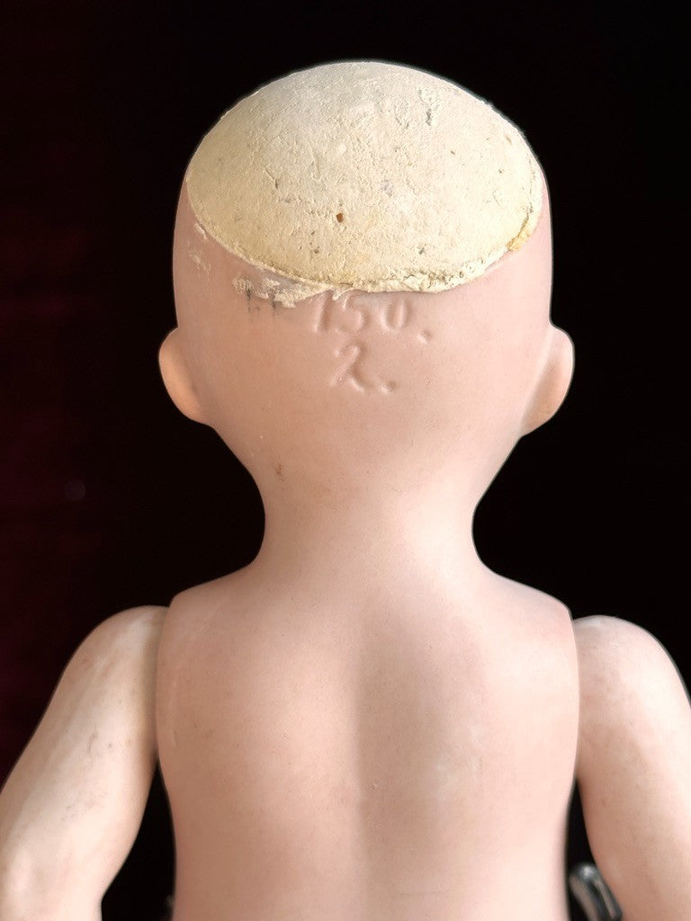 Large Antique German 7.5” Kestner 150 All Bisque Mignonette Doll