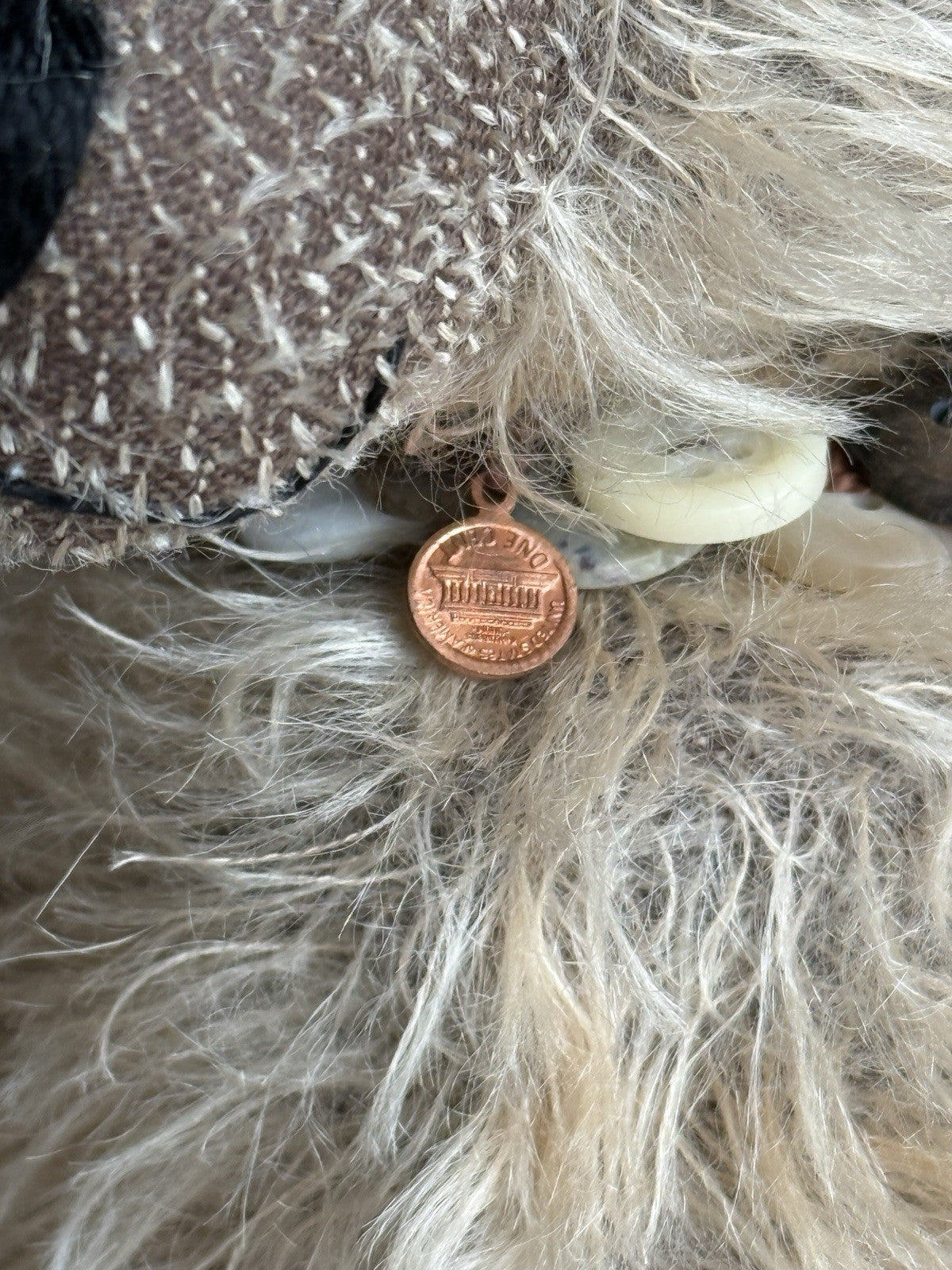 Vintage Collectible 1990s A Penny Artist Teddy Bear Limited Edition 50 Handmade